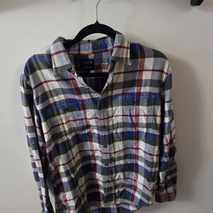 J. Crew Men's Multicolor Plaid Shirt